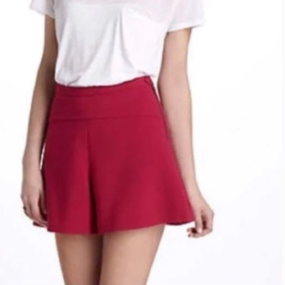 Anthropologie Red Women's Shorts - Picture 1 of 10